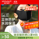 海氏海諾防曬口罩女臉基尼防曬面罩防紫外線(xiàn) 玻尿酸立體保暖口罩 黑色m碼