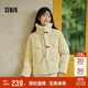 森馬（Semir）森馬羽絨服女新中式仿兔毛領(lǐng)短款保暖外套24冬新款109724113017