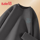 班尼路（Baleno）t恤男冬季半高領(lǐng)寬松潮牌男士打底衫簡(jiǎn)約百搭男裝冬裝長(zhǎng)袖上衣
