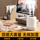 艾芭莎（Aibaasaa）加濕器小型辦公室桌面靜音嬰兒家用臥室宿舍迷你便攜式大霧量無(wú)線(xiàn)車(chē)載香薰空調房補水空氣凈化噴霧 冰川白丨mini殺菌款丨0.5L容量