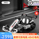 米國隊長(cháng)卡丁車(chē)兒童電動(dòng)車(chē)成年人可坐6-12-18歲極速四輪賽車(chē)親子漂移汽車(chē) 白色：可漂移+精品頭盔護具+充氣前輪漂移后輪 自用送禮有面：鑰匙啟動(dòng)+4845大電機+便攜式電瓶
