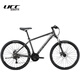 UCC運動(dòng)自行車(chē)布雷德MD21速SE山地車(chē)通勤車(chē)禧瑪諾變速鋁合金車(chē)架碟剎 菩提灰 21速 M17寸建議166-176 26英寸