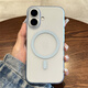 米弗希 適用蘋(píng)果17手機殼新款粉色iphone16promax磨砂磁吸16pro高級感15全包防摔14透明13超薄保護殼男女 【透藍色】超薄磁吸-磨砂硬殼 iPhone 17