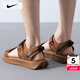 耐克（NIKE）男鞋士 25秋季新款運動(dòng)涼鞋簡(jiǎn)約魔術(shù)貼沙灘鞋透氣休閑鞋耐磨拖鞋 VISTA SANDAL-淺英國褐/曬圖退5 40