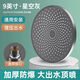 九牧王世家超強(qiáng)增壓大花灑噴頭頂噴加壓大出水量浴室淋浴洗澡沐浴蓮蓬頭套裝 槍灰色[通用接口] 九寸大頂噴