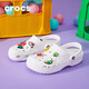 卡駱馳（crocs）洞洞鞋男女鞋貝雅一腳蹬穿沙灘鞋涼拖鞋 10126-100 M5W7