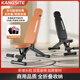 康斯特（KANGSITE） 啞鈴凳家用可折疊健身椅飛鳥臥推凳多功能仰臥板健身凳訓(xùn)練器材 沉穩(wěn)黑/全折疊/一板多用/啞鈴凳