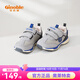 基諾浦（ginoble） 學(xué)步鞋兒童機能鞋 男女寶寶鞋子 幼童幼兒童鞋TXG1021 淺灰/深灰 21 130mm 適合腳長(cháng)130-135mm