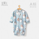 宜爽兒嬰兒秋裝衣服連體衣春秋季女寶寶爬服新生哈衣內(nèi)衣男長袖超萌