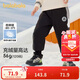 巴拉巴拉童裝兒童羽絨褲男童女童加厚褲子2024冬裝長(cháng)褲束腳褲208424108231