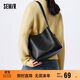 森馬（Semir）水桶包潮牌背包立體簡(jiǎn)約時(shí)尚女包單肩包105324153026