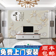8d壁畫電視背景墻壁紙3d墻紙現(xiàn)代簡(jiǎn)約影視墻墻布裝飾客廳玫瑰花 18D立體絲綢布/平方