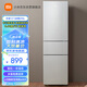米家小米出品215升 三門(mén)小型家用電冰箱 三門(mén)三溫節能安靜運行冷凍冷藏 租房宿舍 BCD-215MDMJ05 
