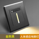 國際電工86型嵌入式led小夜燈過(guò)道樓梯臺階燈家用人體感應地腳燈 金剛黑-天使之眼 暖白