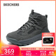 斯凱奇（Skechers）男靴春高幫鞋厚底防滑戶(hù)外耐磨雪地靴休閑男鞋210898