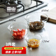 霜山玻璃碗三件套家用鳥(niǎo)嘴料理碗套裝烘焙拌沙拉調料碗微波爐可用 【3件套】170ml+320ml+630ml