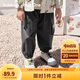 巴拉巴拉balaOne寶寶長(cháng)褲男童工裝褲2025秋季寬松束腳褲戶(hù)外209325108103