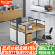 時仁（ShiRen）辦公家具辦公桌椅組合員工桌電腦桌現(xiàn)代簡約屏風隔斷辦公室卡座 工字型兩人位【含柜】