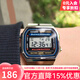 卡西歐復古經(jīng)典學(xué)生運動(dòng)防水情侶夜光電子表 中性風(fēng)小方塊A158/A168 A168WA-1W（店長(cháng)推薦）