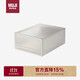 無(wú)印良品（MUJI）聚丙烯收納箱/抽屜式/小 收納箱儲物箱內衣收納盒玩具整理箱