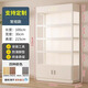 展示柜陳列柜超市貨架多層商品產(chǎn)品展柜化妝品展示架倉儲置物架子 100*30*215【帶底柜】