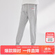 笛莎（DEESHA）女童褲子春秋季2025洋氣休閑長(cháng)褲 淺灰 165