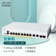 思科Cisco Catalyst 1300-8P-E-2G 67W 千兆網(wǎng)絡(luò)管理型POE交換機(jī)8口以太網(wǎng)交換機(jī)