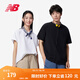 NEW BALANCE NB官方T恤男款夏季透氣潮流休閑運動(dòng)短袖 BK AMT41653 M