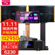 山水（SANSUI）PK-10卡包大功率ktv卡拉OK音響K歌套裝功放家用家庭點(diǎn)歌機唱K設備全套一體機商用會(huì )議舞臺酒店音箱 10吋10喇叭音箱+功放+話(huà)筒+20吋3TB點(diǎn)歌機