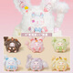 KKV新品CQTOYS LOLOAN甜品系列毛絨盲盒萌趣公仔擺件玩偶 隨機(jī)發(fā)1個(gè)（拍6個(gè)發(fā)整套不重復(fù)） 拆封后不支持無理由退貨退款