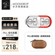 水月雨音樂膠囊PILL 藍(lán)牙耳機(jī)耳夾式AI降噪藍(lán)牙6.0真無線開放式不入耳高音質(zhì)跑步運(yùn)動(dòng)通話音樂耳機(jī)防掉 紅色+【皮制收納包】