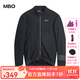 MBO 秋冬男子氣質(zhì)抓絨長(cháng)袖騎行服光年公路車(chē)騎行上衣 黑色 L