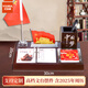優(yōu)必利精品商務(wù)文臺2025年多功能木質(zhì)臺歷架領(lǐng)導(dǎo)老板辦公室桌面筆筒日歷擺件高檔書房實用禮品 【30*20cm】中國夢國旗文臺-周歷 645