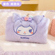 歐曼蒂（OMANTI）天虹熱水袋充電防爆式暖肚子可愛(ài)毛絨暖水袋可愛(ài)三麗鷗暖手寶卡通 可拆洗【紫色-庫洛米】