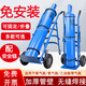 CIAA氧氣乙炔瓶手推車 老虎車 醫(yī)療用氣瓶帶支架推車 鋼瓶搬運車 藍(lán)色升級款(不帶支架)見圖2