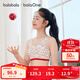 巴拉巴拉（BALABALA）【balaOne】女童內衣禮盒內褲兒童背心發(fā)育期防走光文胸 白紅色調00316（二階段） 160