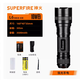 神火（SupFire）L6-XPE/R5強(qiáng)光手電筒T6充電式LED戶外燈26650遠(yuǎn)射王經(jīng)典36W大功率 L6（10W）單電套裝3500毫安