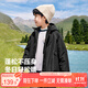 左西男童棉服外套冬季2025新款?yuàn)A棉兒童秋冬裝男孩冬裝潮 黑色 140