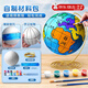 星昭手工DIY地球儀制作材料包自制泡沫球圓球半成品初中地理學(xué)生作業(yè) 15cm圓球【豪華套裝】