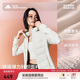 美力城輕薄羽絨服女暖天鵝時(shí)尚保暖鵝絨內膽短款外套 鉑金白 155/80A