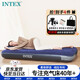 INTEX充氣床墊家用午休氣墊床單人陪護折疊充氣床戶(hù)外防潮墊新64756