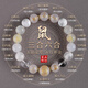 龍虎直發(fā)五行喜金補金三合六合手鏈缺金水晶手串十二生肖 【生肖鼠 | 兼三合六合吉配】五行金系多寶手串 8mm