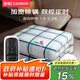 彩虹（RAINBOW）電熱毯雙人電褥子雙控長(cháng)2.0/1.8m排潮定時(shí)除螨自動(dòng)斷電暖床電毯子 定時(shí)除螨雙控長(cháng)2.0米*寬1.8米無(wú)紡布