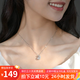 奈喬天鵝項鏈999足銀項鏈女鎖骨鏈銀飾輕奢小眾生日禮物紀(jì)念日送女友 天鵝之夢項鏈【配證書+禮盒】
