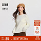 森馬（Semir）森柔毛衫|商場(chǎng)同款毛衣女圓領(lǐng)純色2024冬季絞花上衣101724107014