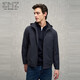 EMZ鄂爾多斯【超聲波棉填充】25秋冬商務(wù)休閑輕量保暖可脫帽男士棉衣