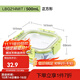 樂(lè )扣樂(lè )扣（LOCK&LOCK）TOPCLASS耐熱玻璃可冷凍可微波可烤箱保鮮盒飯盒收納盒 LBG214MIT-綠色- 500ml 單件裝