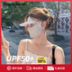 Charm Kendo口罩女帽檐臉基尼防曬面罩冰絲全臉遮陽(yáng)透氣口罩夏季防紫外線(xiàn) 冰川灰【時(shí)尚百搭遮陽(yáng)可洗】