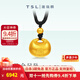 謝瑞麟黃金吊墜足金胖福古法黃金項(xiàng)鏈送女友老婆中秋節(jié)七夕禮物計(jì)價(jià) 足金小胖福吊墜約7克