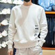 耐克（NIKE）衛衣外套男士2025春秋季Club Fleece+加絨加厚圓領(lǐng)上衣休閑套頭衫 幻影灰白DX0782-030加絨保暖 L